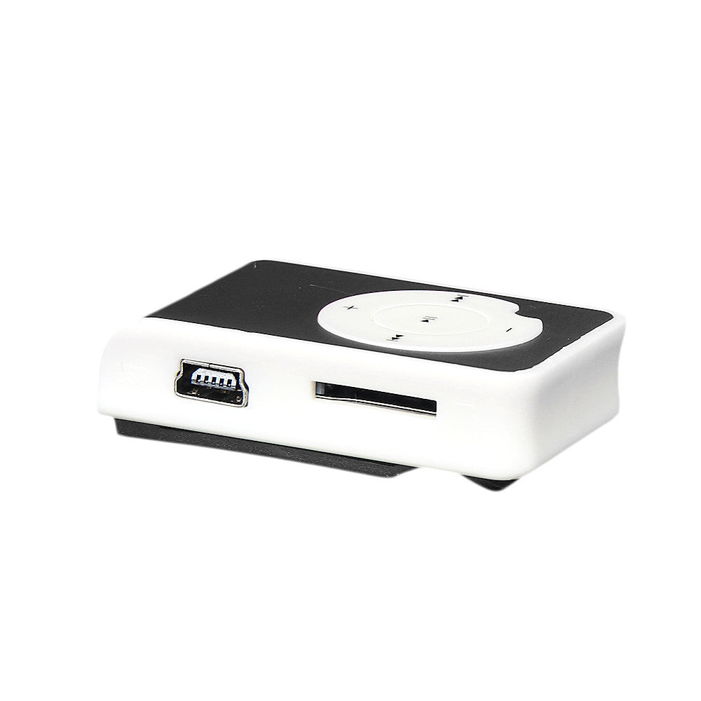Mini Clip Metal USB MP3 Player Support Micro SD TF Card Music Media BK