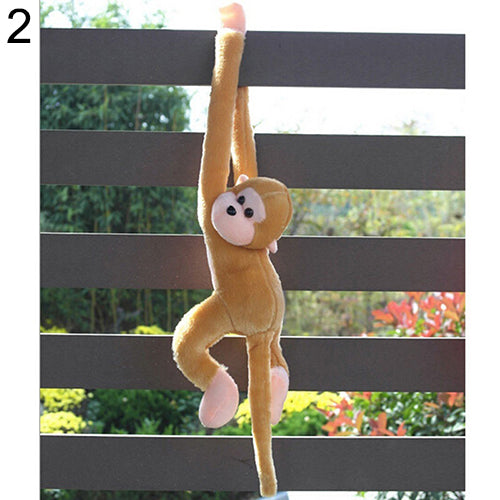 Cute Screech Monkey Plush Long Arm Animal Toy Doll Gibbons Valentine’s Day Gift