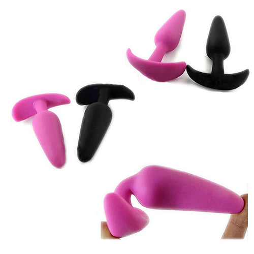 Men Women Couple Butt Anal Plug Flexible Dildo Adult Massager Product Sex Toy