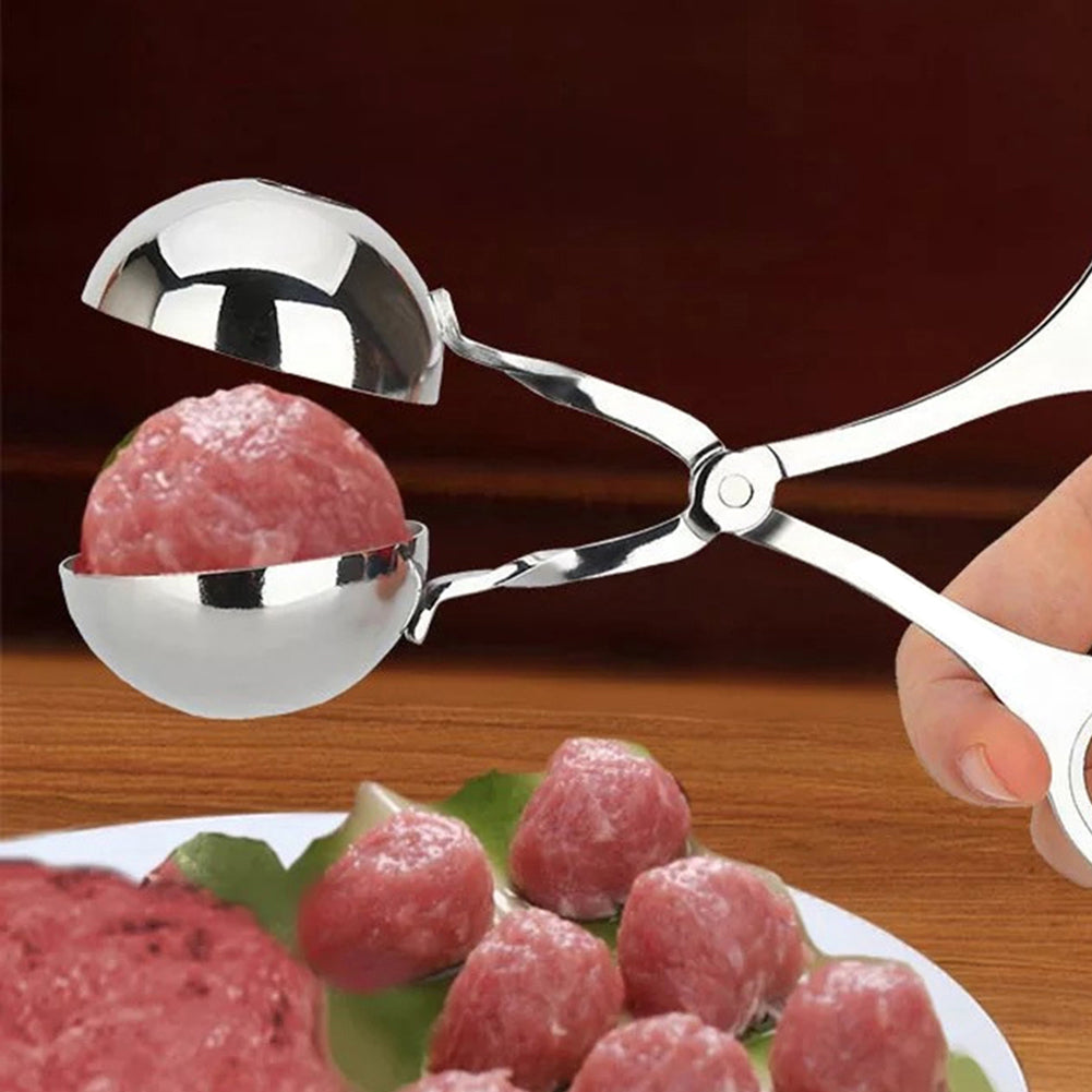 Stainless Steel Non-Stick DIY Meat Ball Mold Meatball Maker Scoop Kitchen Tool