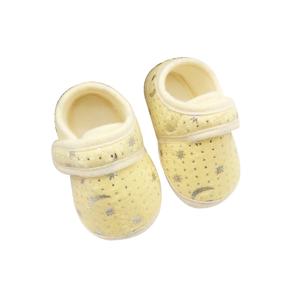 Toddler Kids Baby Girl Boy Anti-slip Magic Tape Prewalkers Soft Sole Flats Shoes