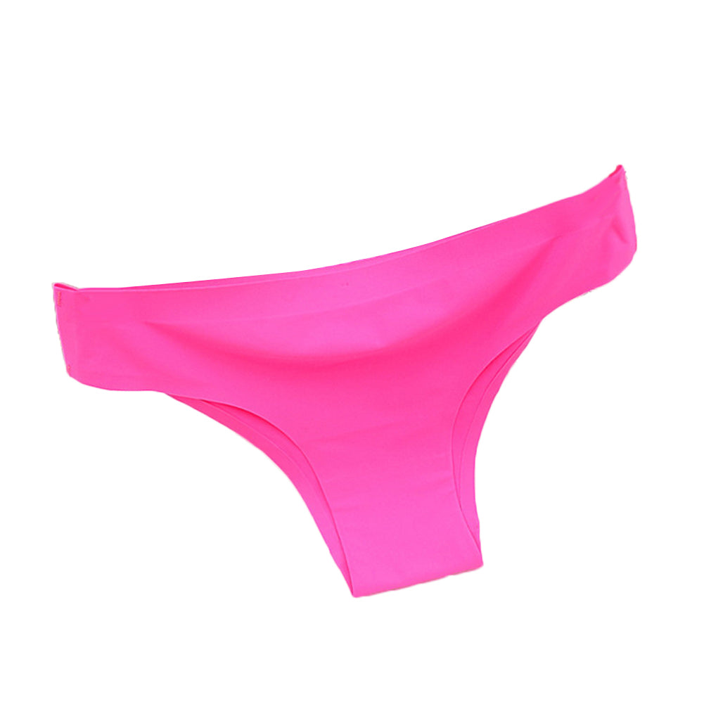 Seamless Panties Women Breathable Underwear Solid Color Low Rise Knickers Briefs