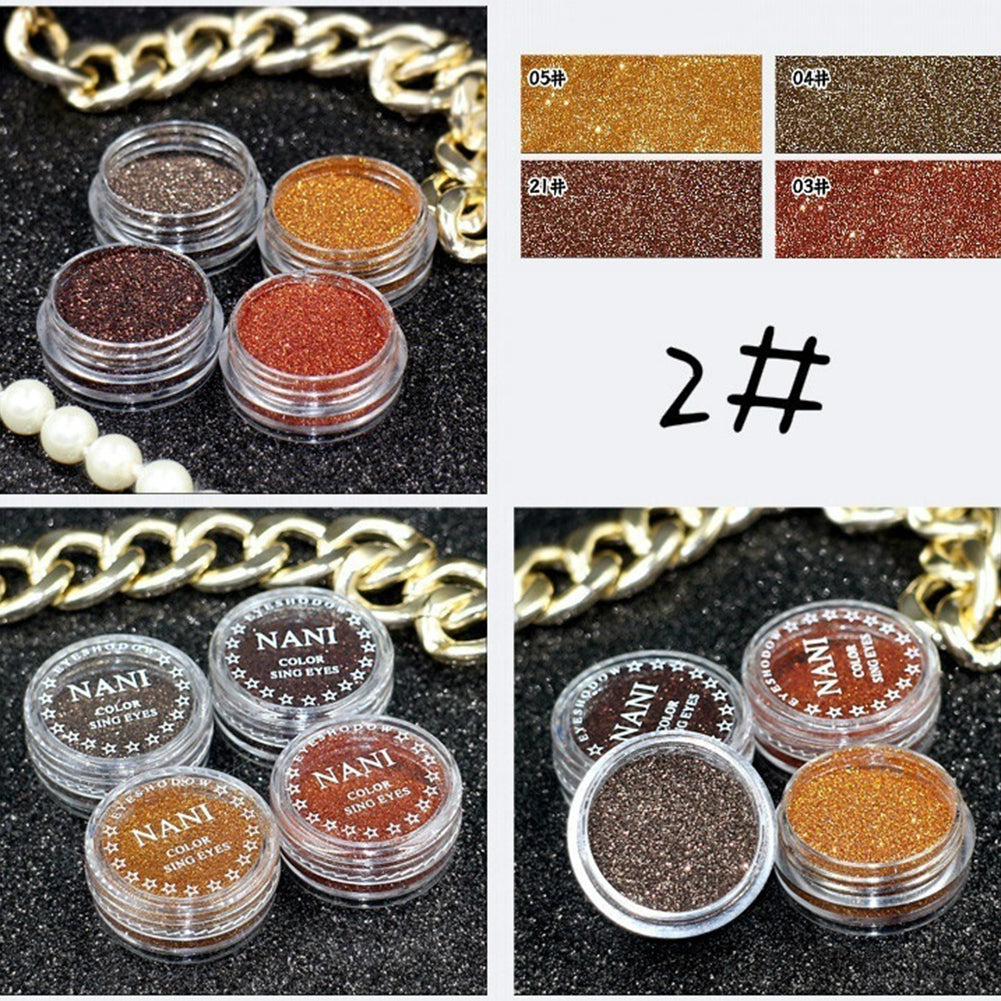 Fashion Glitter Highlighter Shimmer Eye Shadow Face Makeup Women Cosmetic