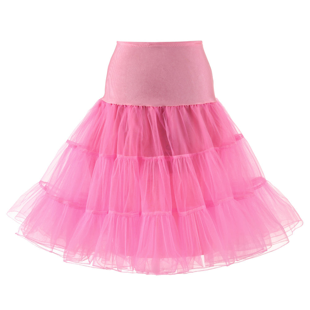 Girls' Vintage Underskirt Swing Petticoat/Rockabilly Lovely Tutu/Fancy Net Skirt