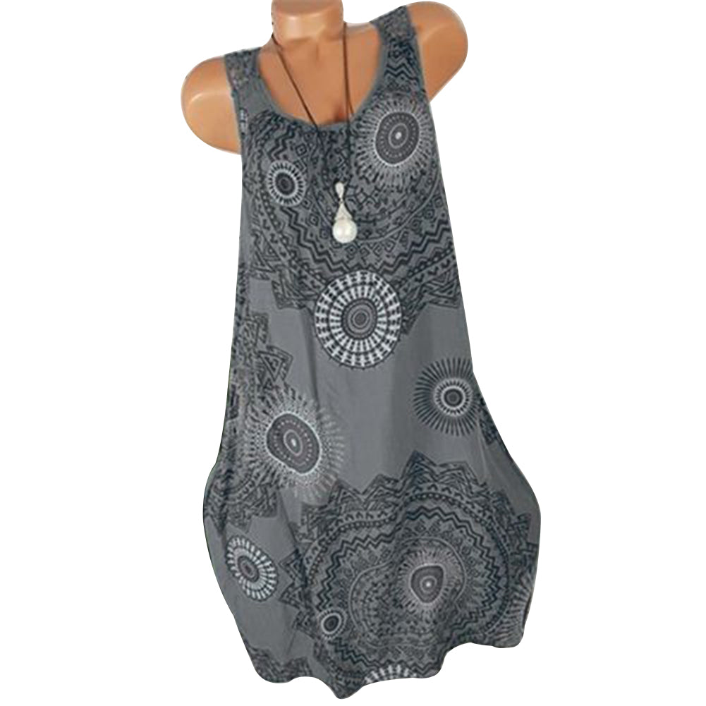 Fashion Printed Back Hollow Out Lace Sleeveless Women Summer T-Shirt Tank Top