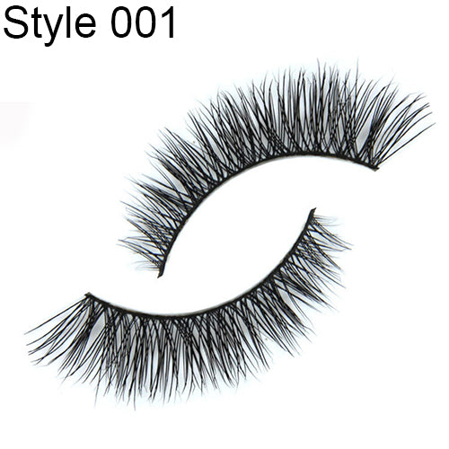Fashion Mink Hair Soft Long Natural Thick Makeup Eye Lashes False Eyelashes