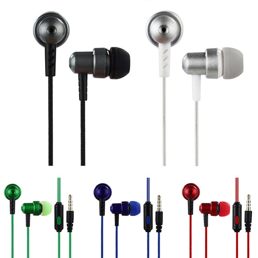 In-Ear Earphone Wired Headset Stereo Bass Connector Headphone for Phone Computer