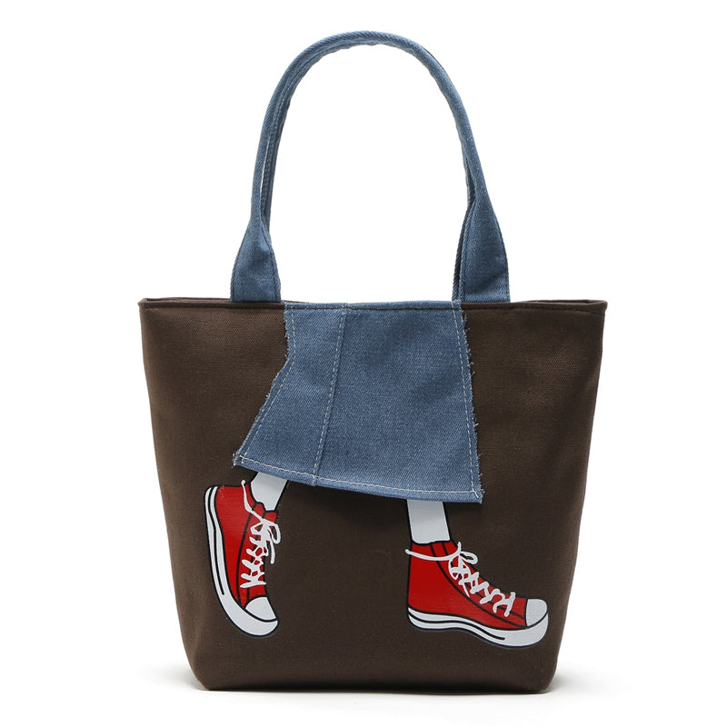 Girl Jean's Skirt Design Women Handbag Shouder Bag