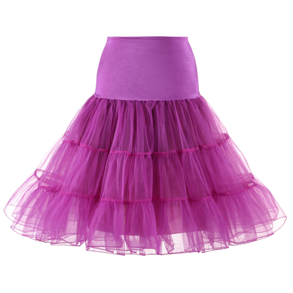Girls' Vintage Underskirt Swing Petticoat/Rockabilly Lovely Tutu/Fancy Net Skirt