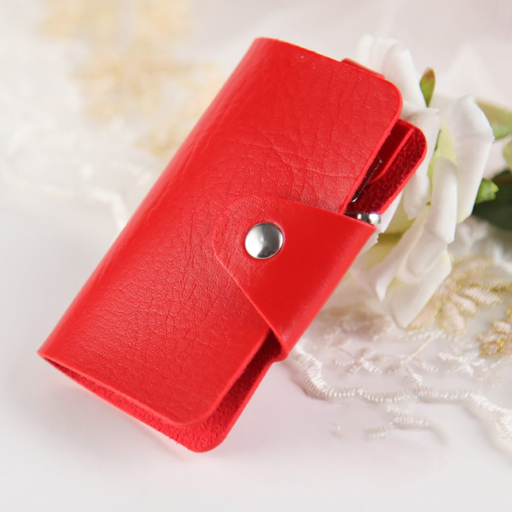 Men Women Multifunctional Button Car Key Case Fashion Home Holder Pouch Wallet