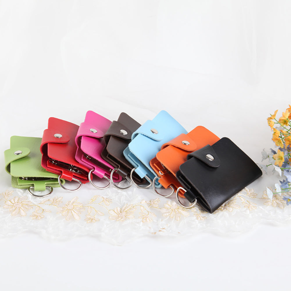 Men Women Multifunctional Button Car Key Case Fashion Home Holder Pouch Wallet