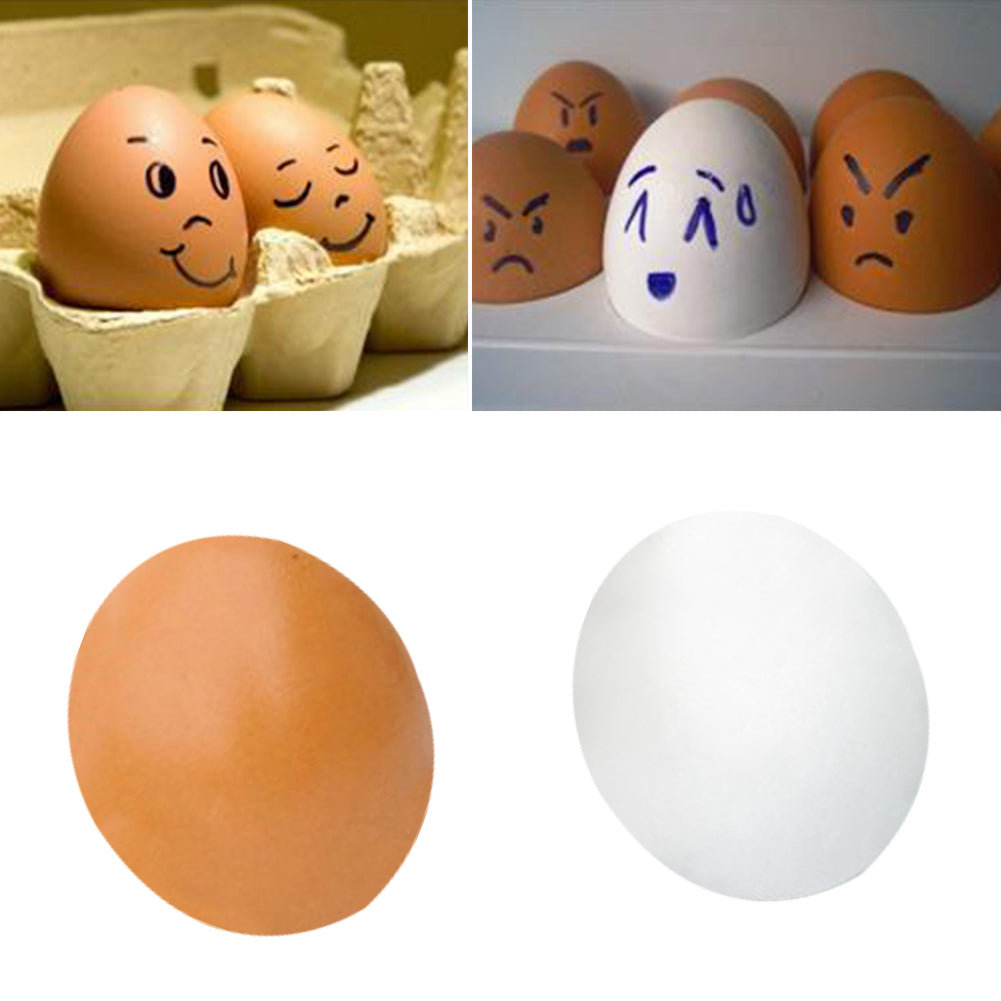 Kindergarten Wooden Kids Toy Simulation Egg DIY Painting Graffiti Educational Toy