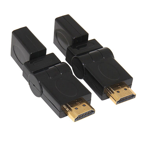 HDMI 1.4 Angled Type HDMI to HDMI Male to Female 360 °Rotating Adapter Connector