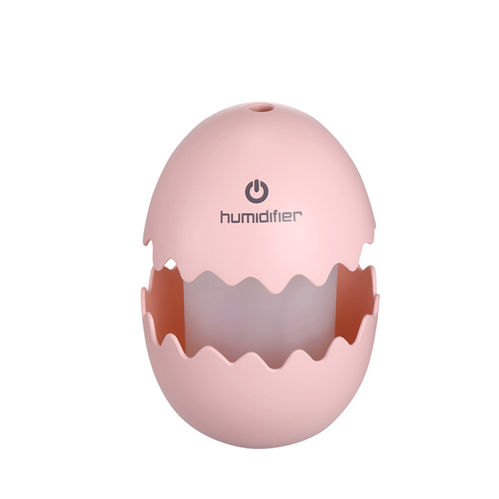 Mini Creative Egg Colors Changing Silent Night Light Household USB Humidifier