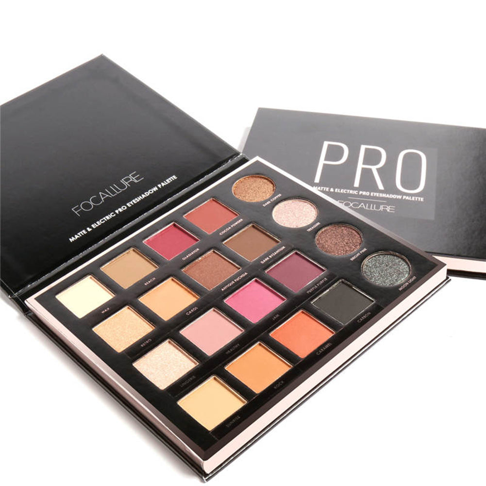 20 Color Eyeshadow Palette Shimmer Eye Long lasting Smokey Makeup Women Cosmetic