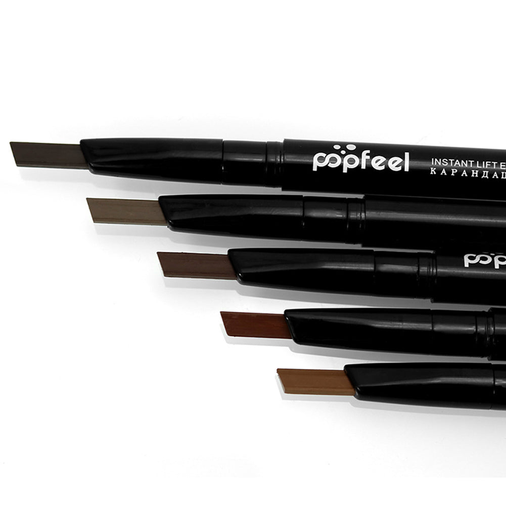 Waterproof Long Lasting Eyebrow Liner Pencil with Brush Beauty Makeup Cosmetic