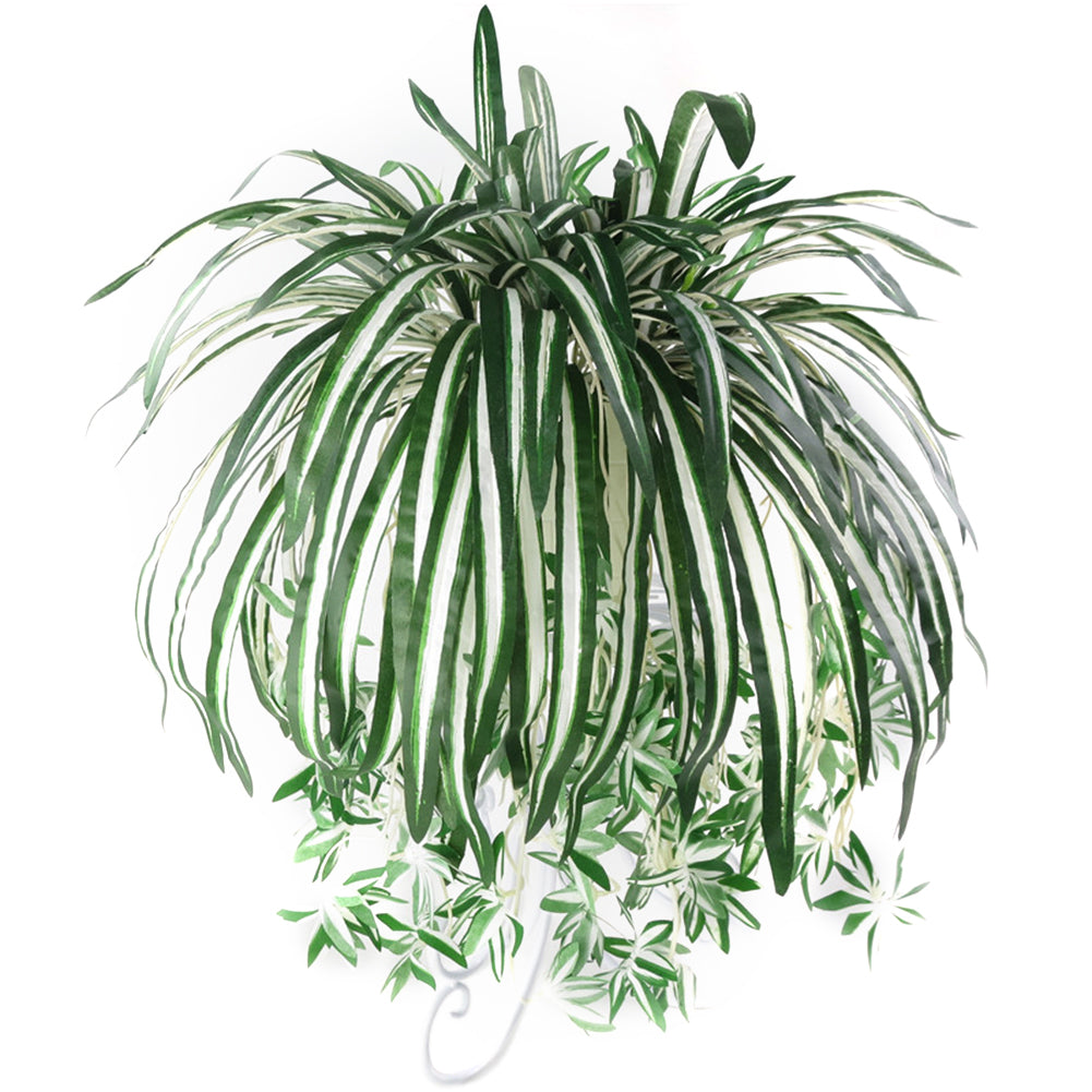 1Pc Chlorophytum Comosum Faux Greenery Home Hotel Decor Artificial Spider Plant