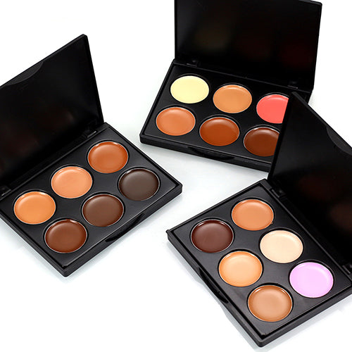 Women Beauty Makeup Cosmetic Tool Long Lasting 6 Colors Concealer Cream Palette