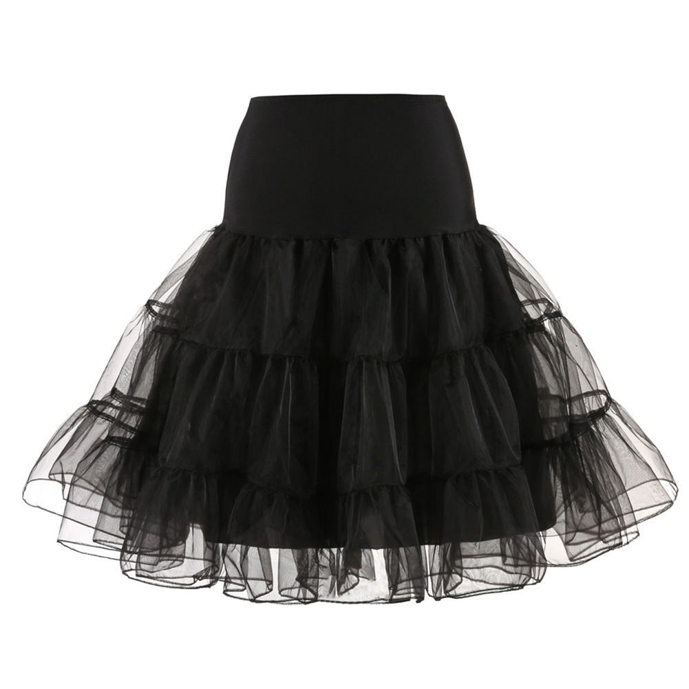 Girls' Vintage Underskirt Swing Petticoat/Rockabilly Lovely Tutu/Fancy Net Skirt