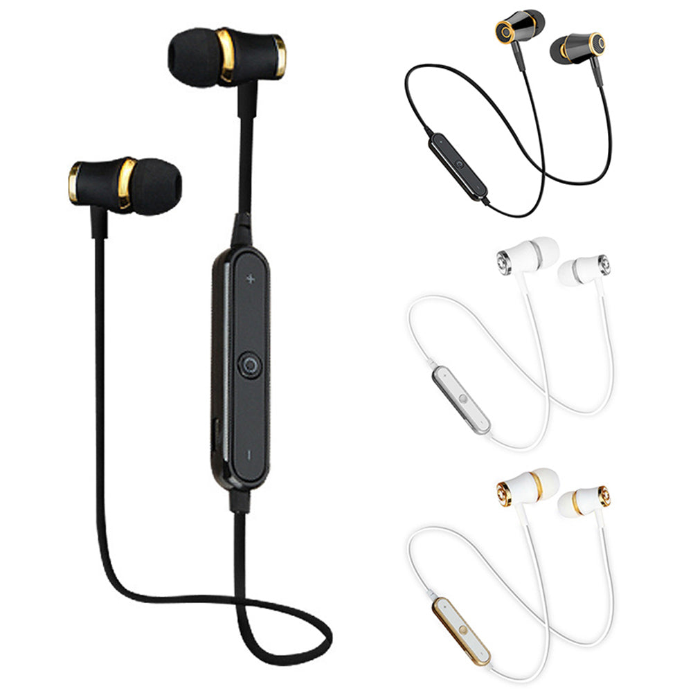 HiFi Super Bass Wireless Bluetooth Earphone Sweatproof Sport Running Headset