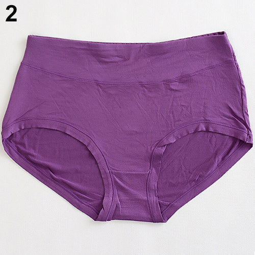 Women's Fashion Sexy Bamboo Fiber Antibacterial Underpants Briefs Underwear