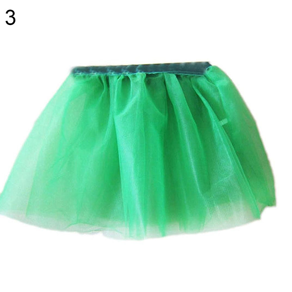 Cute Girl Little Princess Fancy Dancewear Ballet Dance Party Tutu Skirt Costume