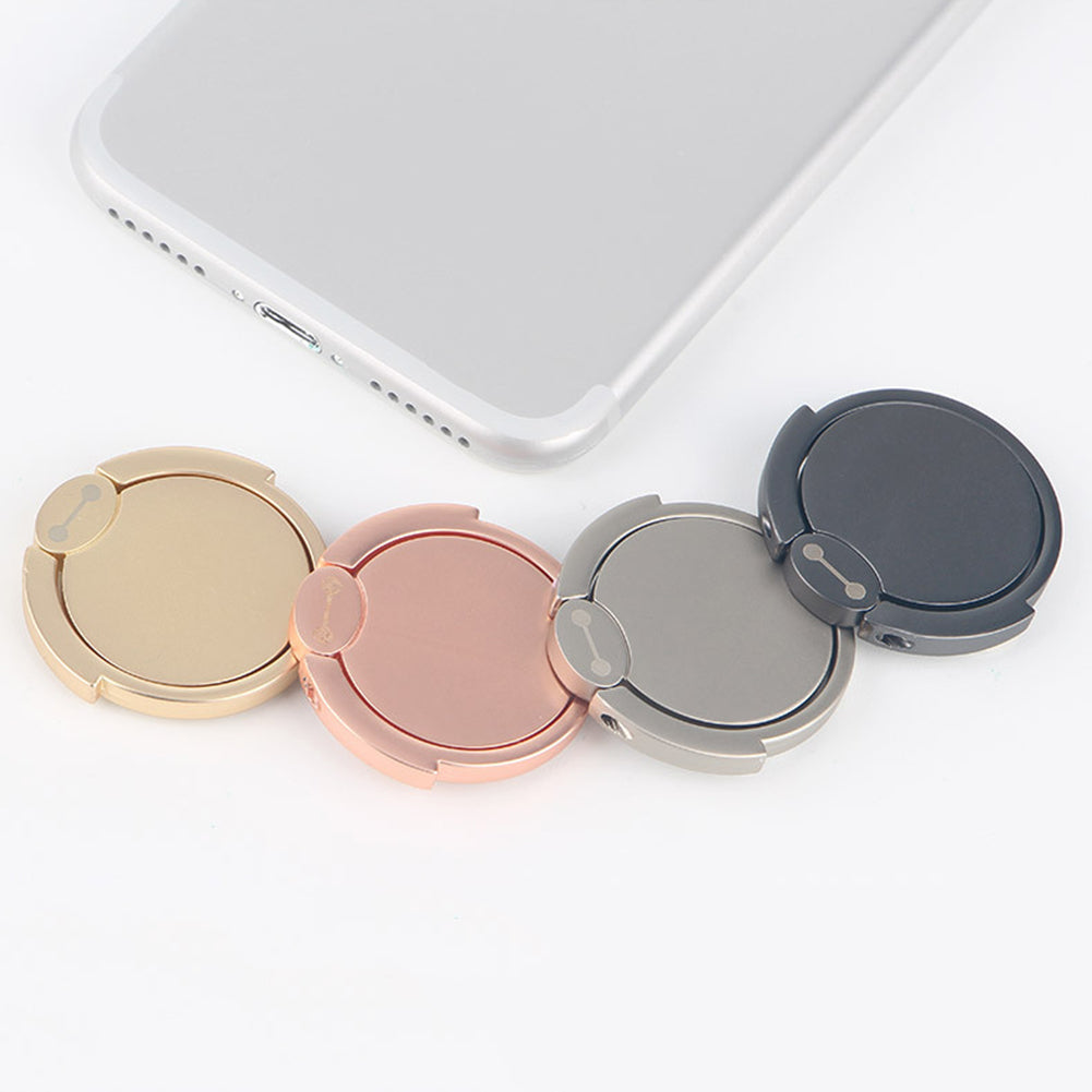 Universal Cute 360° Rotating Alloy Finger Ring Buckle Stand Mobile Phone Holder