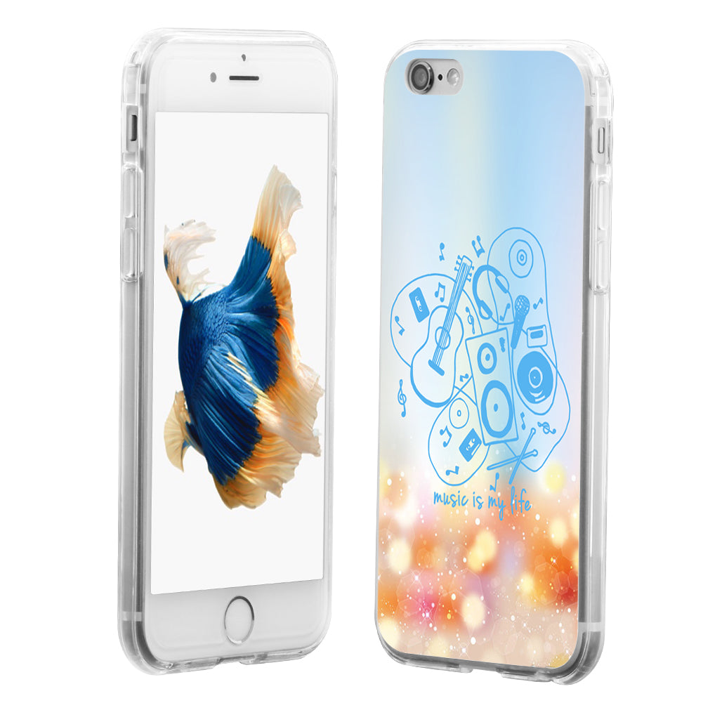 Music Is My Life Phone Case Cover for iPhone SE 6S 6 Plus Samsung Galaxy S4 S5