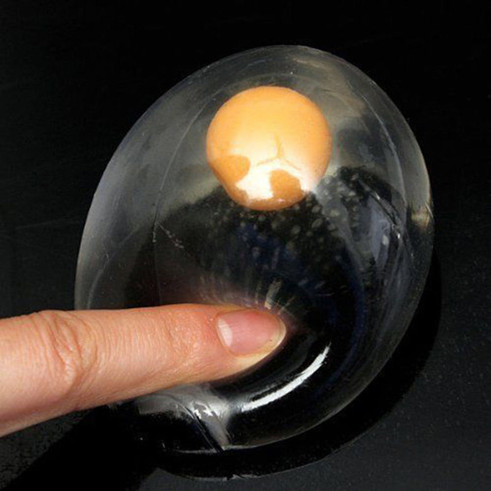 Novelty Anti Stress Ball Fun Splat Egg Venting Balls Reliever Toy Funny Gift