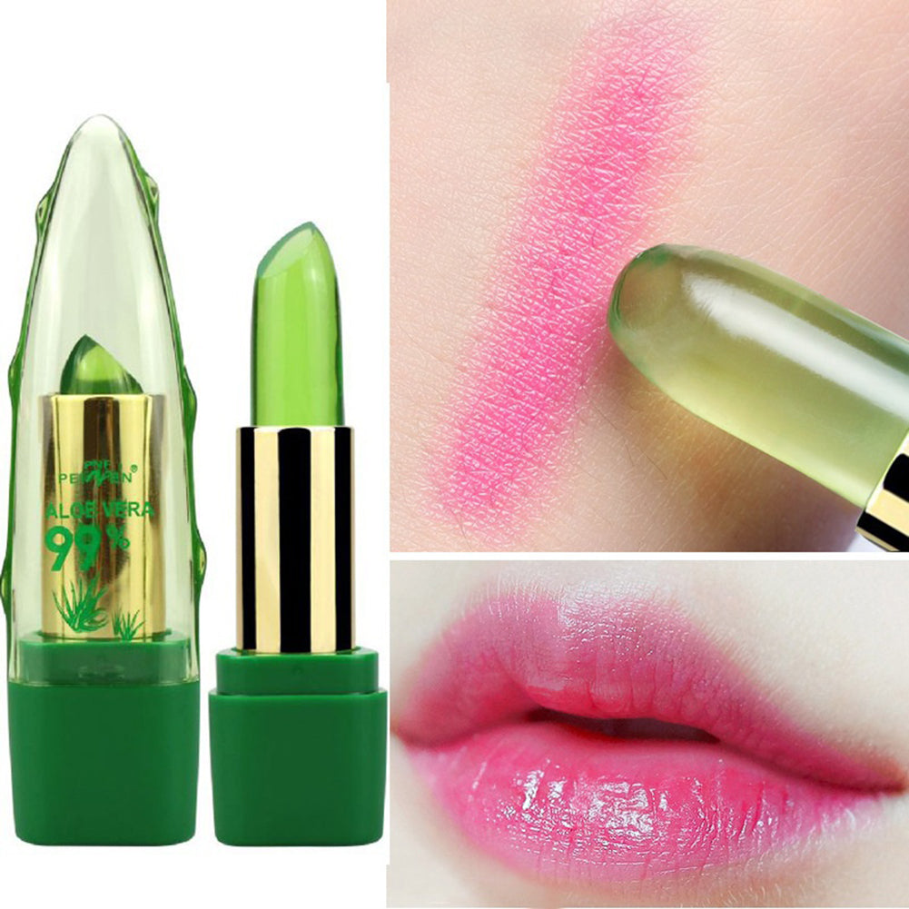 Magic Aloe Vera Long Lasting Color Changing Moisturizing Lipstick Makeup Tool