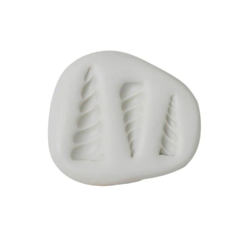 Cute 3D Unicorn Horn Shape Silicone Mold Fondant Cake Mold