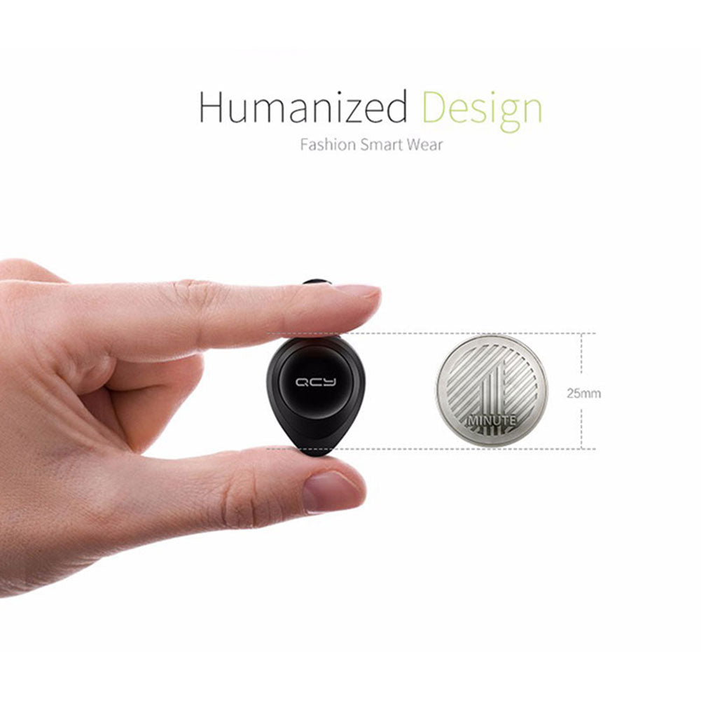 QCY J11 In-ear Earphone Business Wireless Mini Headset Earbud Headphone with MIC