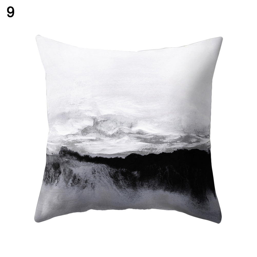 Rendering Color Throw Pillow Cover Cushion Case Pillowcase Car Home Sofa Decor