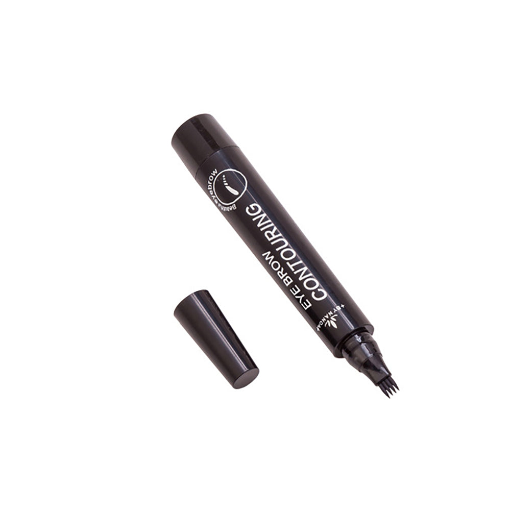 5.5g Long-Lasting Sweat-proof 4 Nibs Eyebrow Pen Women Makeup Cosmetic Tool