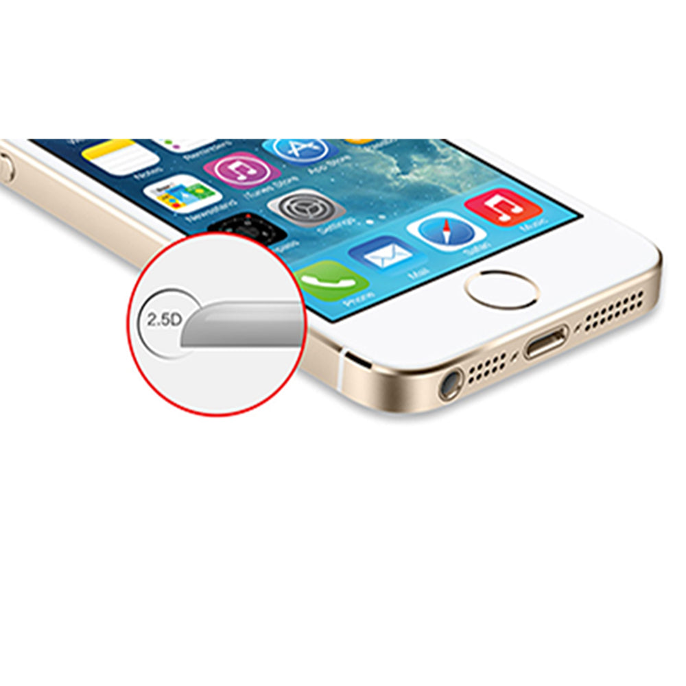 5pcs For apple iPhone 5 5s 5c SE Tempered Glass Screen Protector film