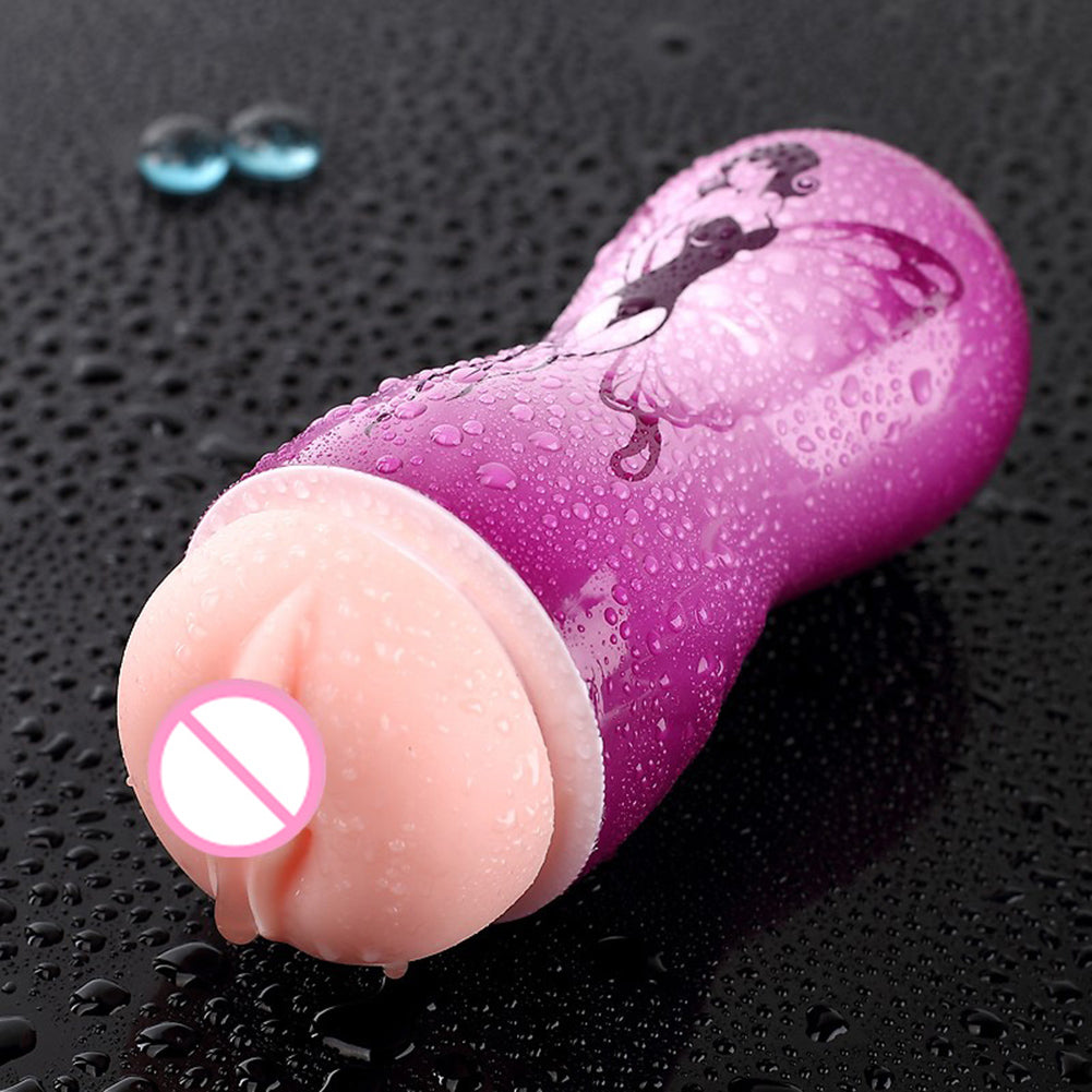 1Pc Artificial Vagina Masturbator Artificial Vagina Pussy Cup Sex Toy for Men Gift