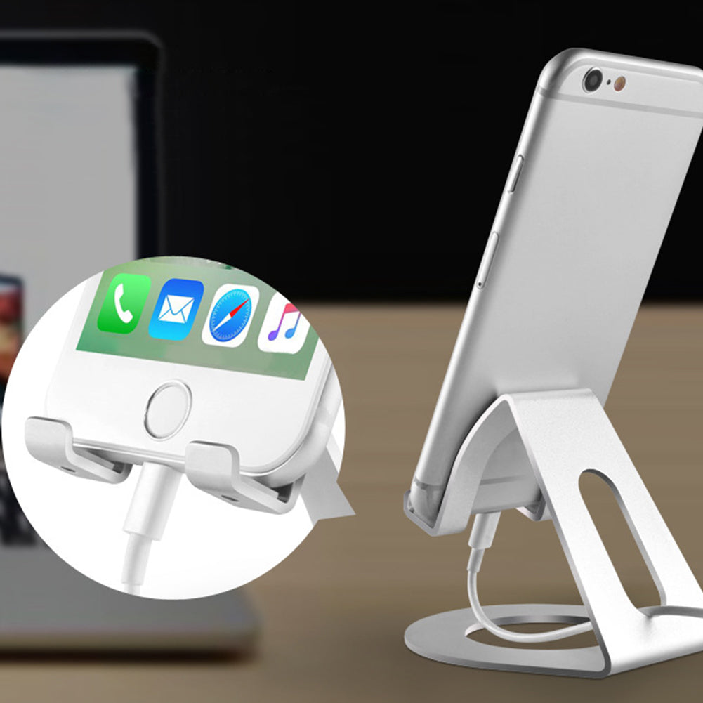 Universal Metal Desktop Phone Holder for iPhone X 8 Plus Samsung Galaxy S8 Plus