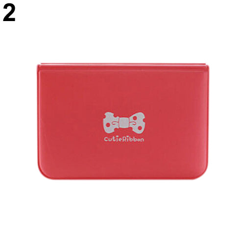 Women's Bowknot Business ID Credit Card Holder Storage Pocket Bag Wallet Case