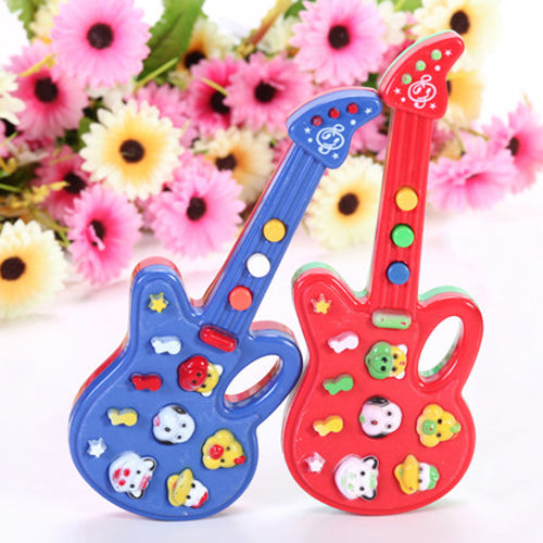 Electronic Guitar Toy Nursery Rhyme Music Children Baby Kids Educational Gift
