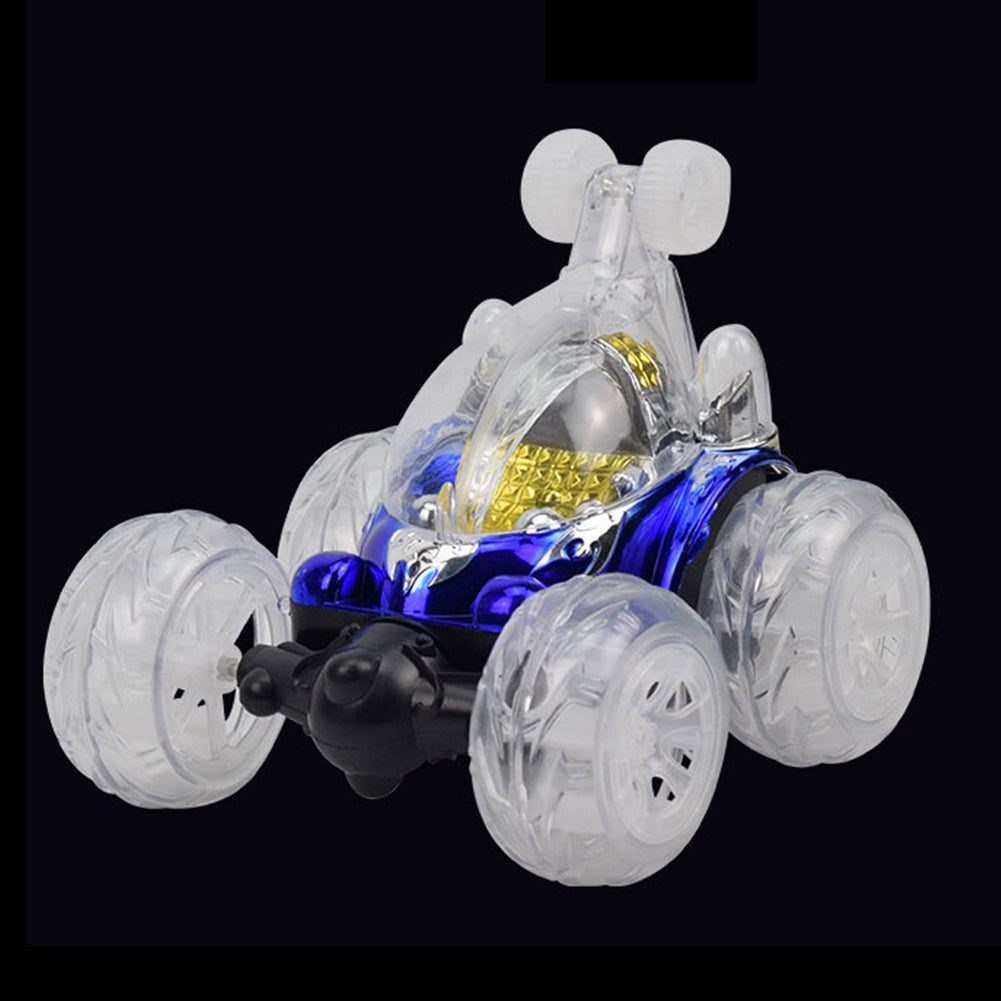 360° Spinning Flips Colorful Flash Music Kids Children Remote Control Truck Toys