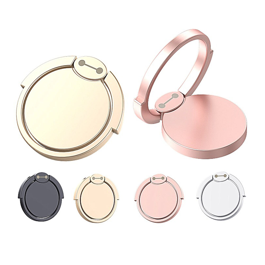 Universal Cute 360° Rotating Alloy Finger Ring Buckle Stand Mobile Phone Holder