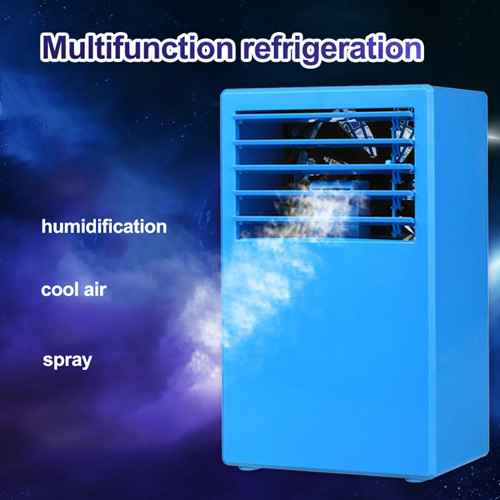 Creative Desktop Fan Quiet Small Evaporative Air Conditioner Cooler Humidifier