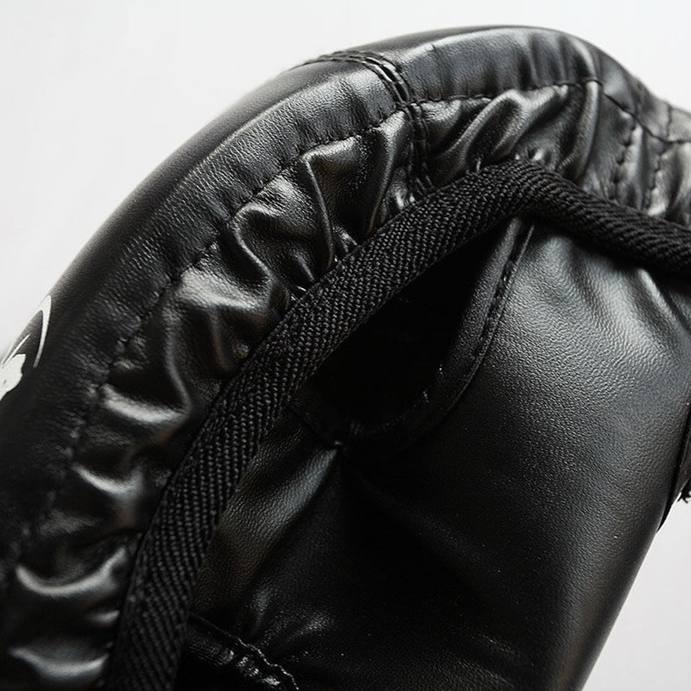 Faux Leather Boxing Martial Arts MMA Helmet Head Guard Headgear Head Protection