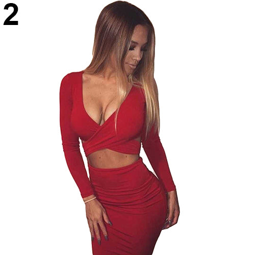 Women Casual Round Neck Pullover T-Shirt Loose Floral Hem Blouse Top Dress