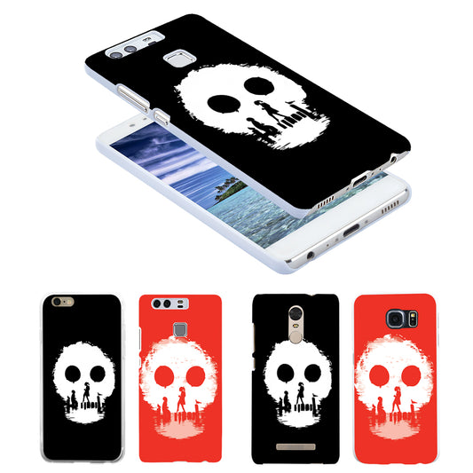 Cool Skull Phone Case Cover for iPhone 8 Samsung Galaxy S8 Huawei Mate 8 Xiaomi