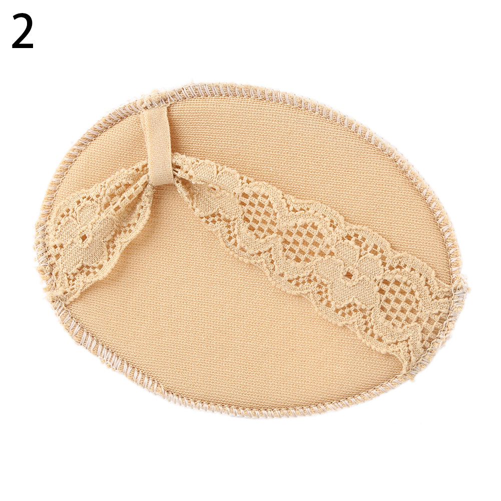 1 Pair Lace Invisible Anti-slip High Heeled Shoes Pads Forefoot Half Yard Pad