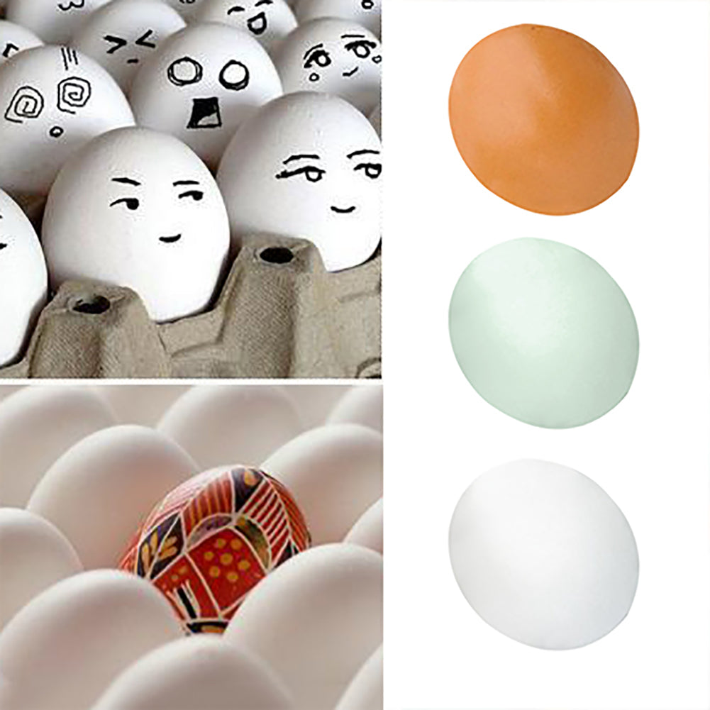 Kindergarten Wooden Kids Toy Simulation Egg DIY Painting Graffiti Educational Toy