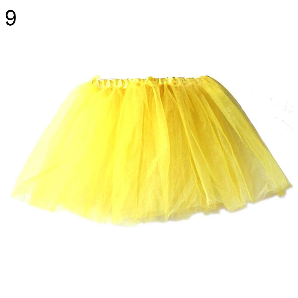 Cute Girl Little Princess Fancy Dancewear Ballet Dance Party Tutu Skirt Costume