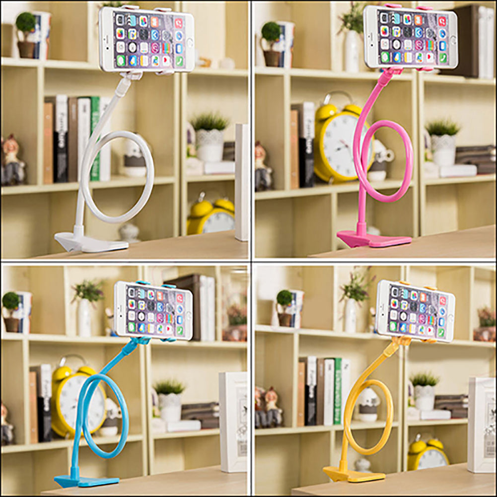 Universal 360 Degree Lazy Bracket Stand Mount Holder Bed Desktop Car for Phone