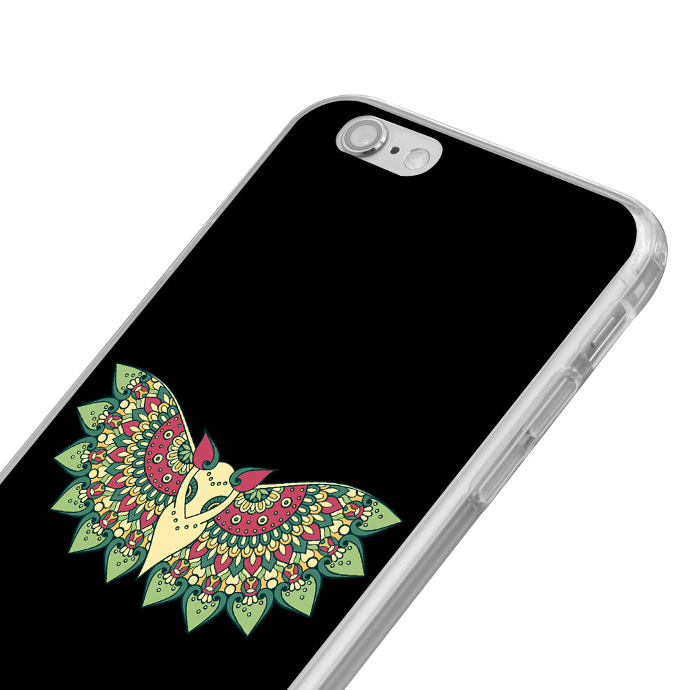 Multicolor Flying Owl Print Hard Back Case for iPhone 5C 6S 7 Samsung Galaxy S7